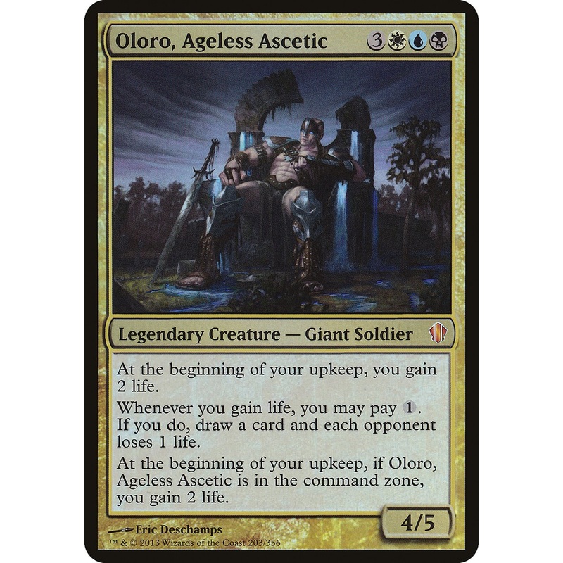 Oloro, Ageless Ascetic (Oversized) [Commander 2013 Oversized]