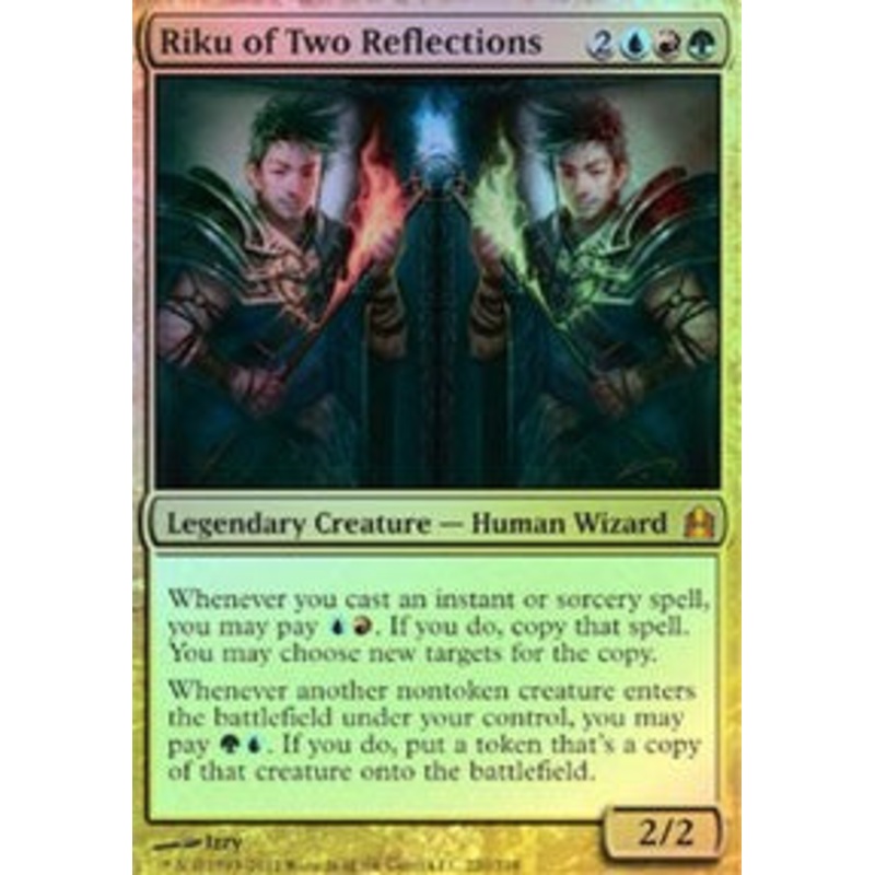 Riku of Two Reflections (Oversized) [Commander 2011 Oversized]
