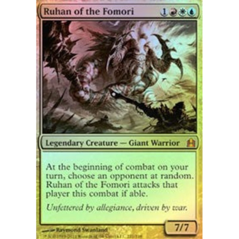 Ruhan of the Fomori (Oversized) [Commander 2011 Oversized]