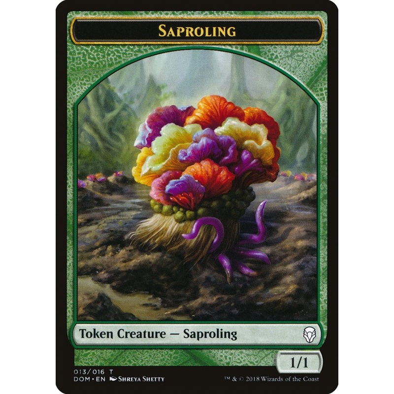 Saproling Token (013/016) [Dominaria Tokens]