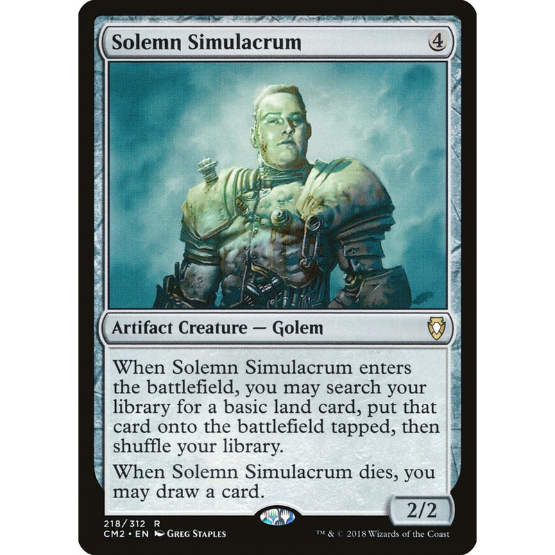 Solemn Simulacrum (218/312) [Commander Anthology Volume II]