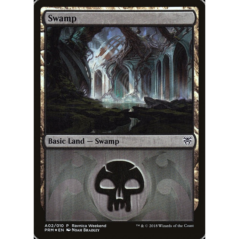 Swamp (A02) [Ravnica Allegiance Ravnica Weekend]