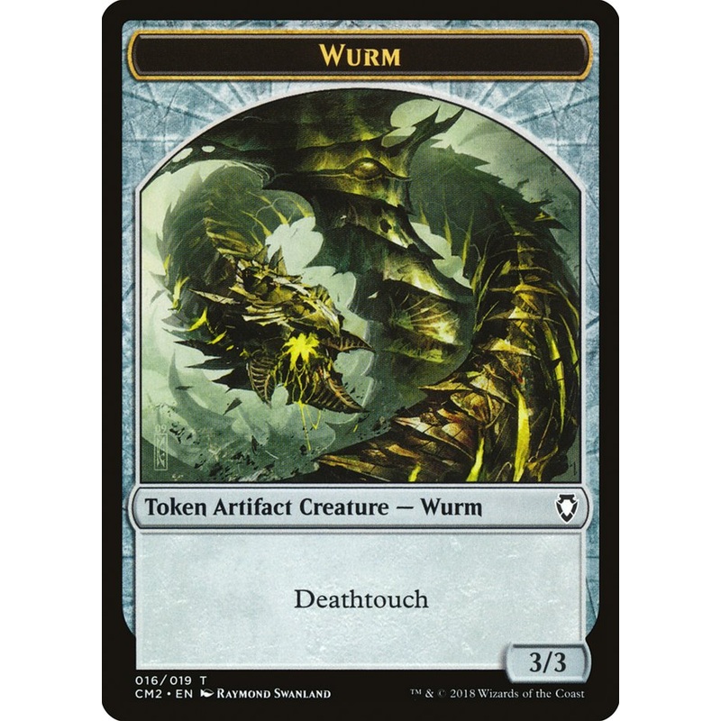 Wurm Token (016/019) [Commander Anthology Volume II Tokens]