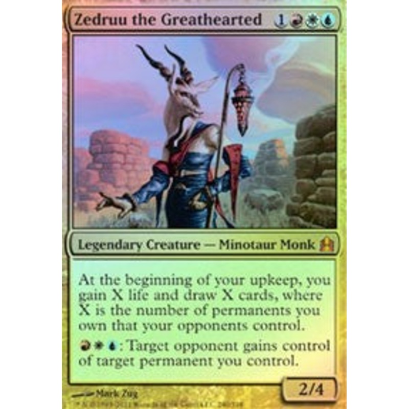 Zedruu the Greathearted (Oversized) [Commander 2011 Oversized]