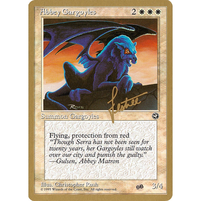 Abbey Gargoyles (Bertrand Lestree) (SB) [Pro Tour Collector Set]