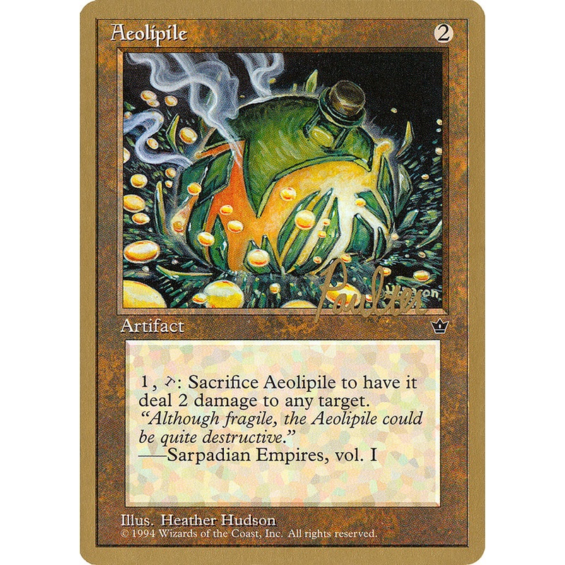 Aeolipile (Preston Poulter) [Pro Tour Collector Set]