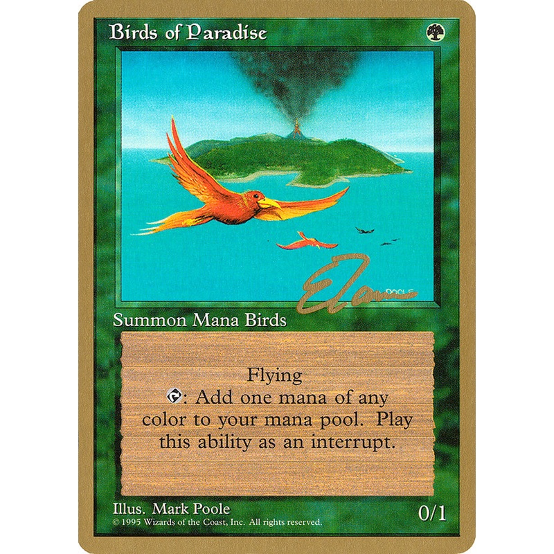 Birds of Paradise (Eric Tam) [Pro Tour Collector Set]