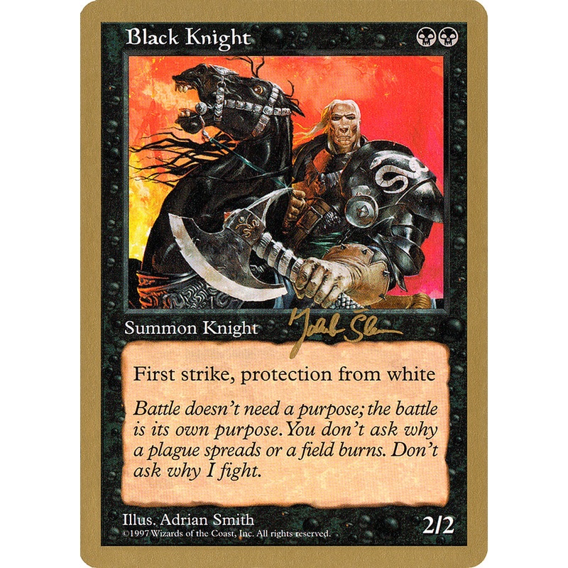 Black Knight (Jakub Slemr) [World Championship Decks 1997]