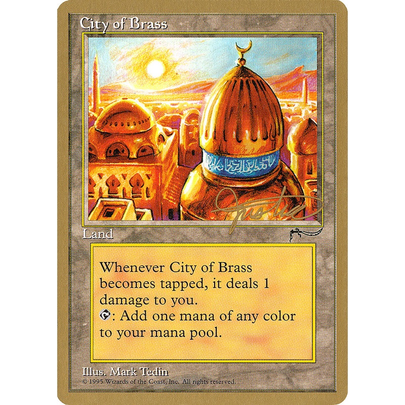 City of Brass (Mark Justice) [Pro Tour Collector Set]