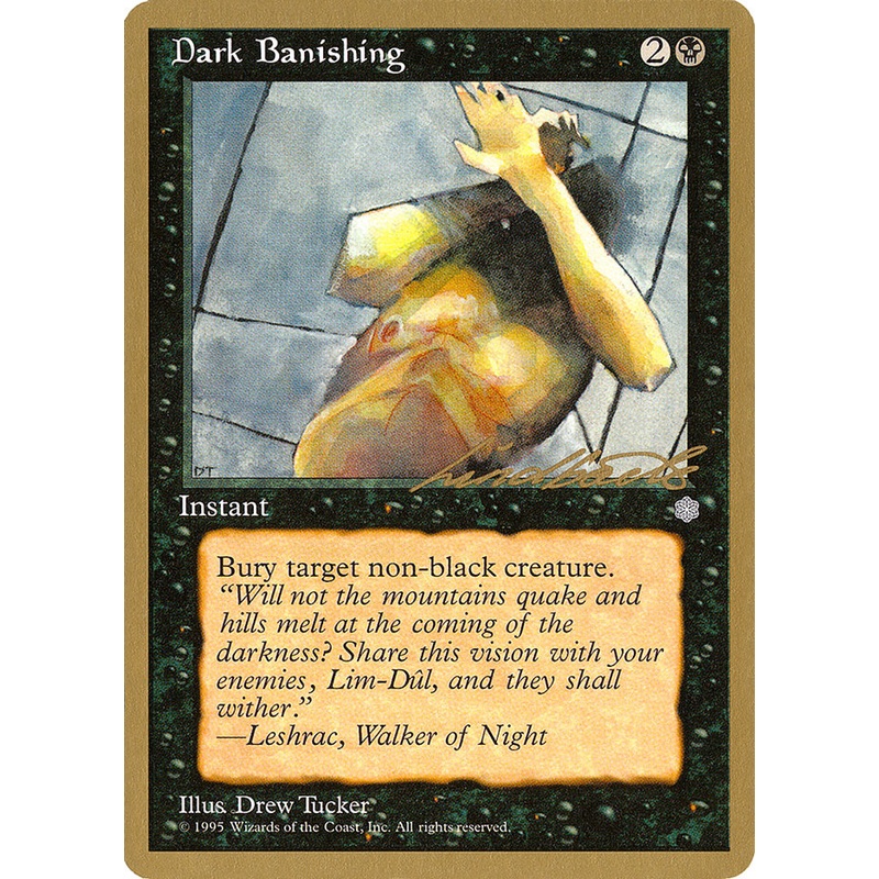 Dark Banishing (Leon Lindback) [Pro Tour Collector Set]