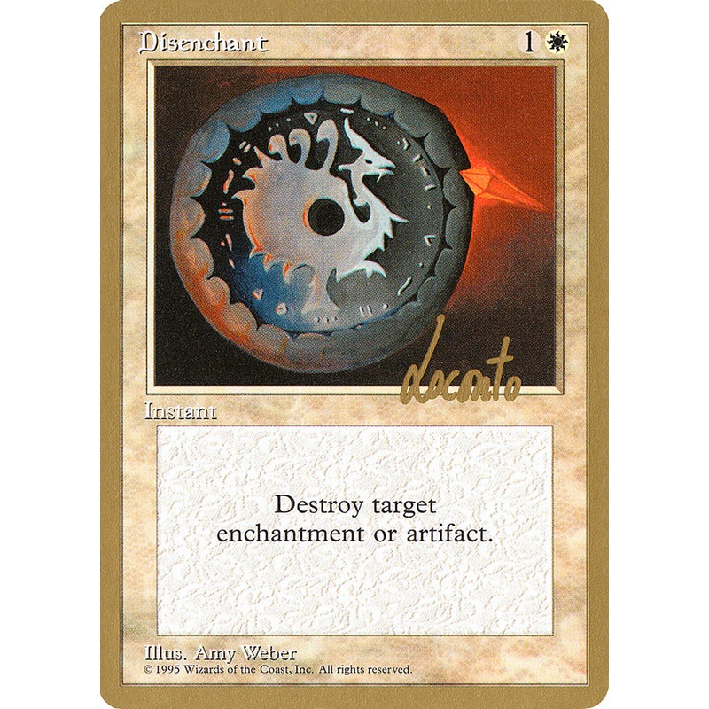 Disenchant (Michael Loconto) [Pro Tour Collector Set]