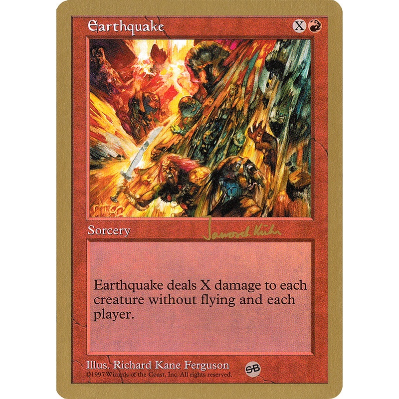 Earthquake (Janosch Kuhn) (SB) [World Championship Decks 1997]