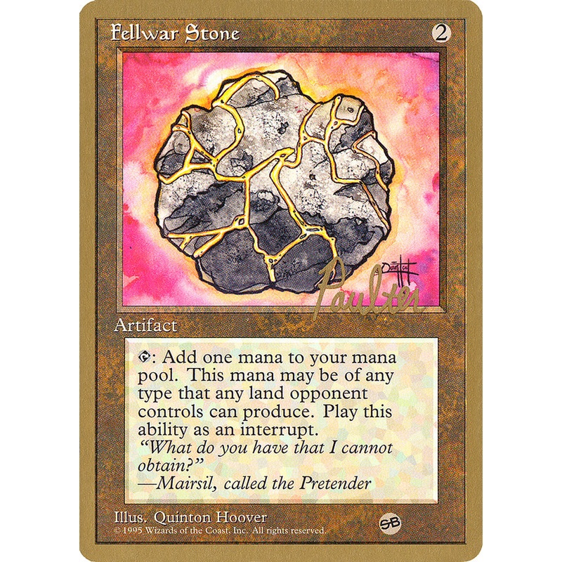Fellwar Stone (Preston Poulter) (SB) [Pro Tour Collector Set]