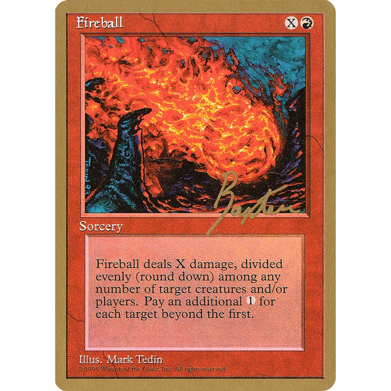 Fireball (George Baxter) [Pro Tour Collector Set]