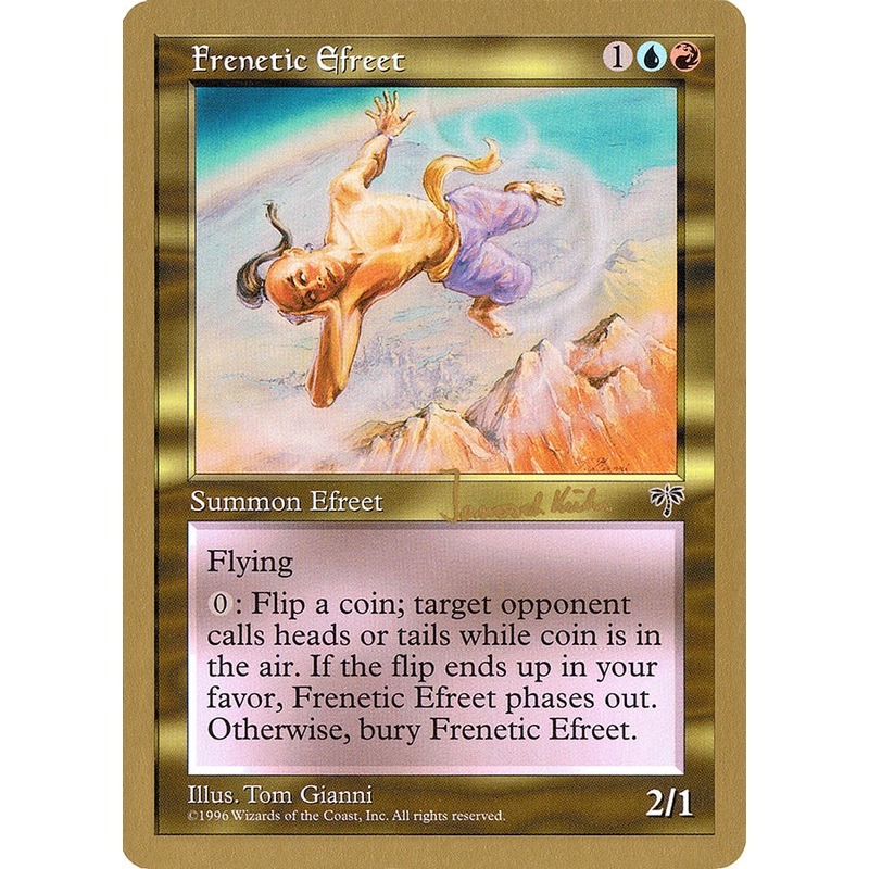 Frenetic Efreet (Janosch Kuhn) [World Championship Decks 1997]
