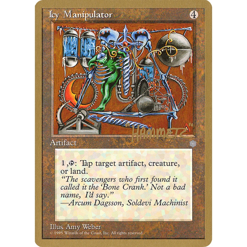 Icy Manipulator (Shawn "Hammer" Regnier) [Pro Tour Collector Set]