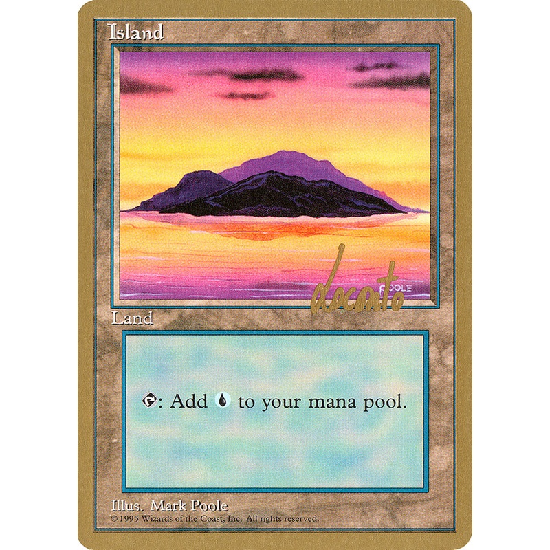 Island (ml368) (Michael Loconto) [Pro Tour Collector Set]