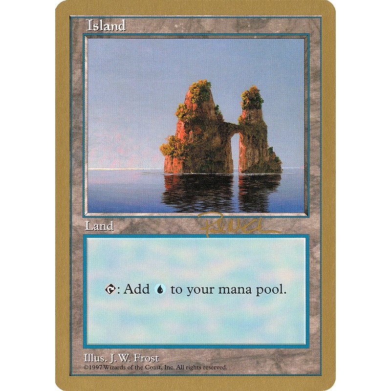 Island (pm436) (Paul McCabe) [World Championship Decks 1997]