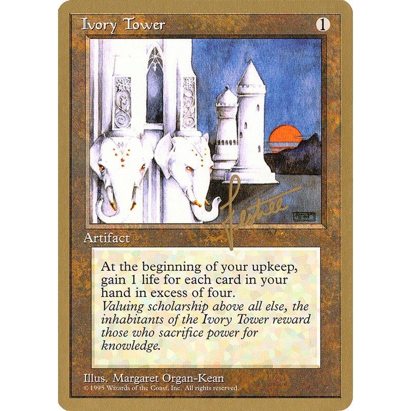 Ivory Tower (Bertrand Lestree) [Pro Tour Collector Set]