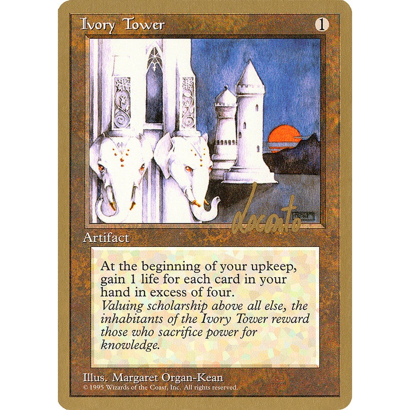 Ivory Tower (Michael Loconto) [Pro Tour Collector Set]