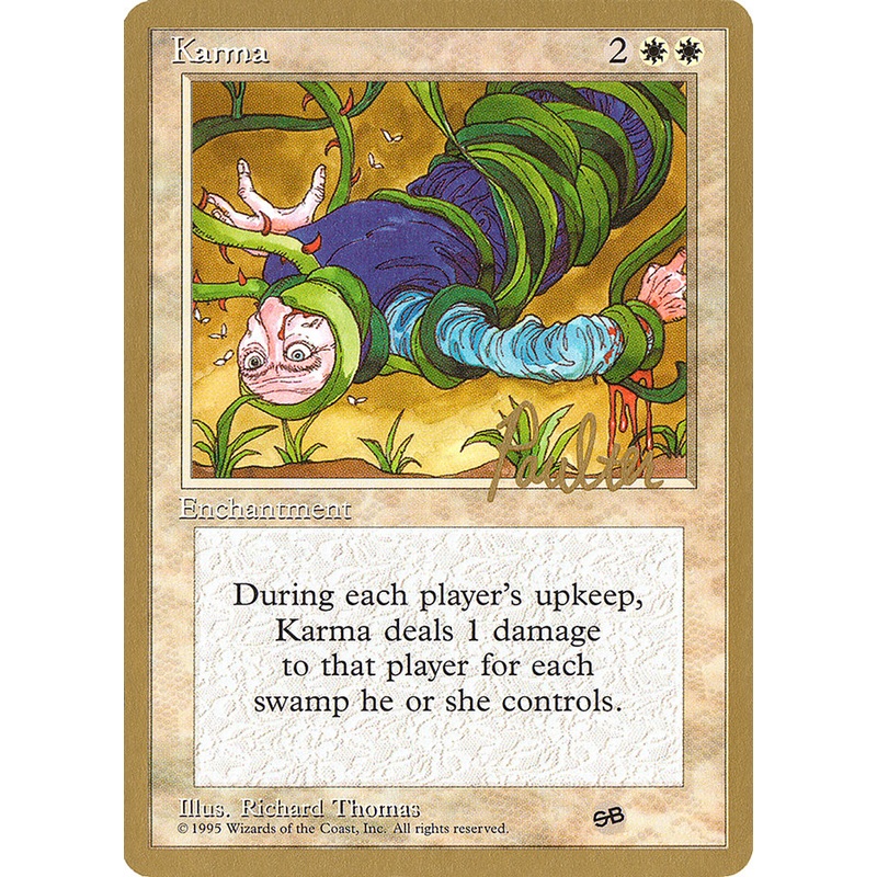 Karma (Preston Poulter) (SB) [Pro Tour Collector Set]