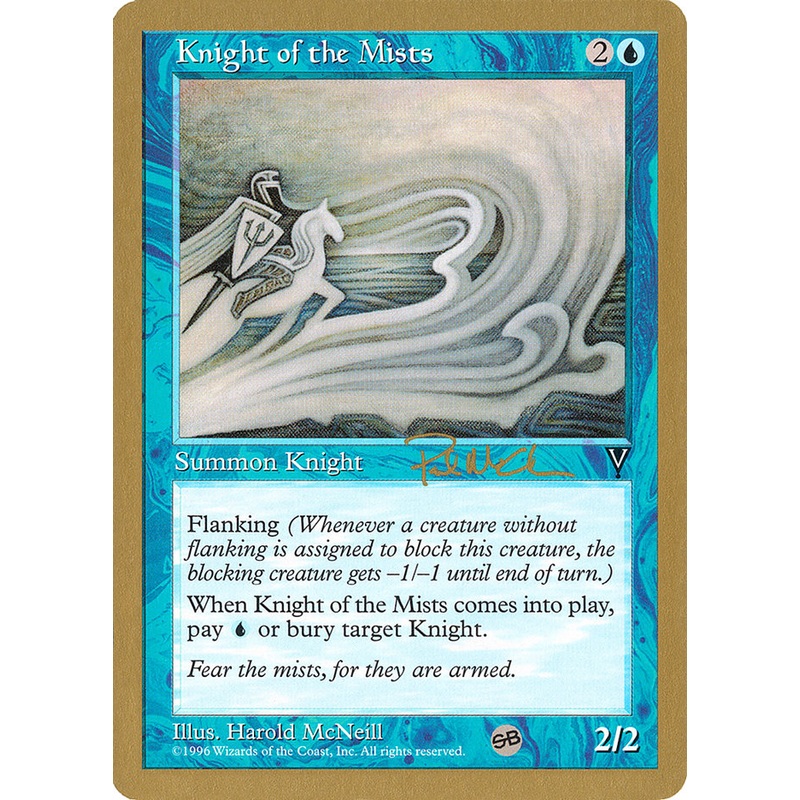 Knight of the Mists (Paul McCabe) (SB) [World Championship Decks 1997]