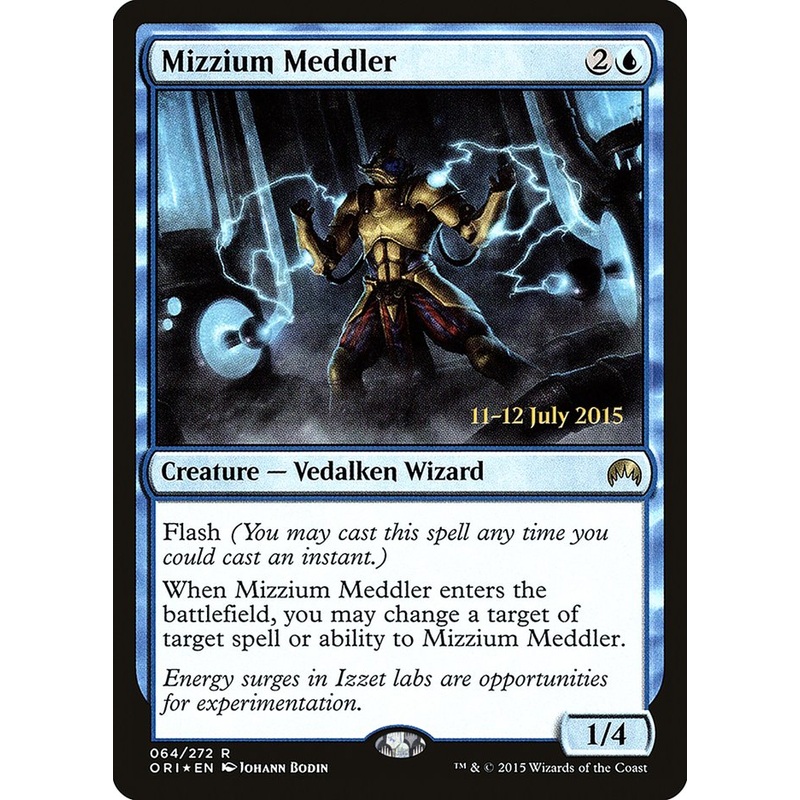 Mizzium Meddler [Magic Origins Prerelease Promos]