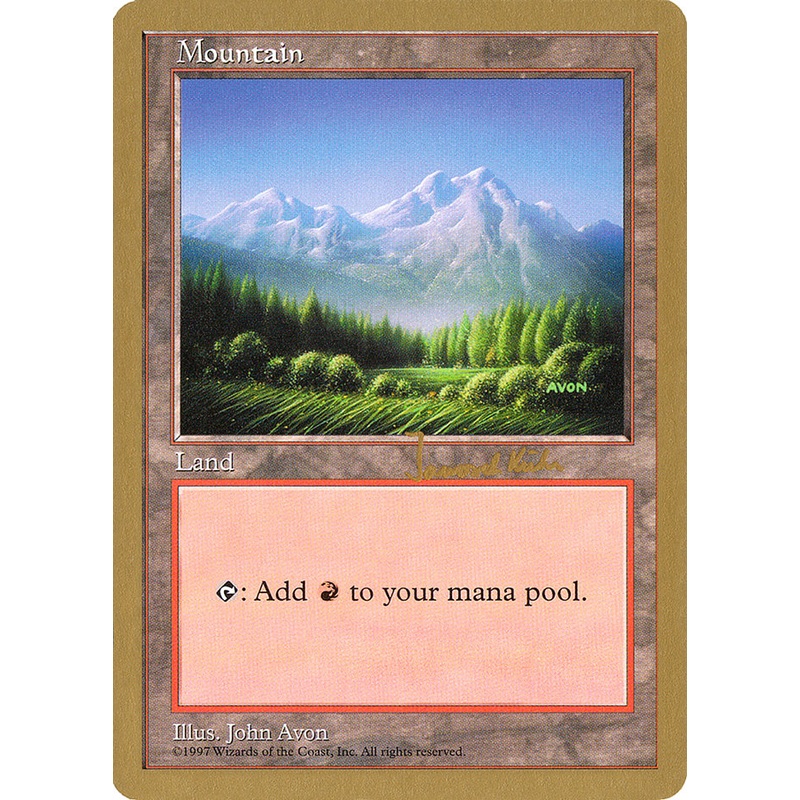 Mountain (431) (Janosch Kuhn) [World Championship Decks 1997]