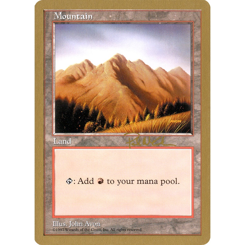Mountain (pm444) (Paul McCabe) [World Championship Decks 1997]