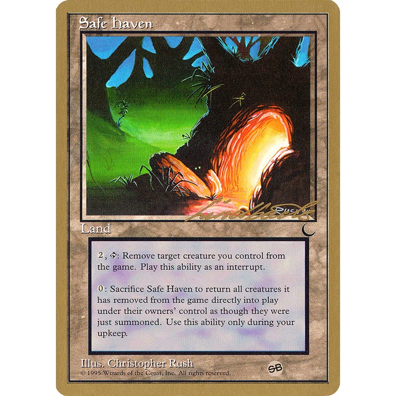 Safe Haven (Leon Lindback) (SB) [Pro Tour Collector Set]
