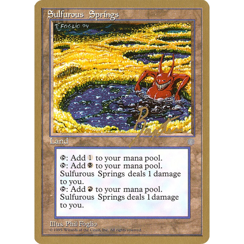 Sulfurous Springs (George Baxter) [Pro Tour Collector Set]