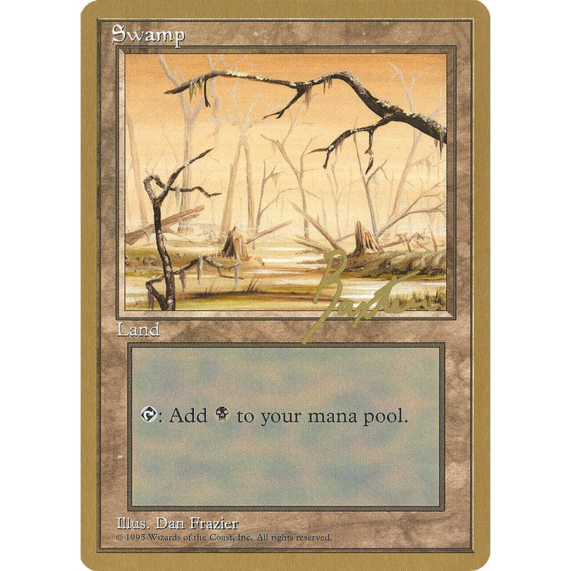 Swamp (gb370) (George Baxter) [Pro Tour Collector Set]