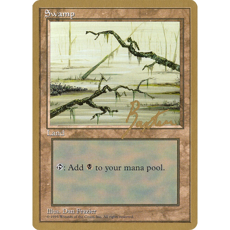Swamp (gb371) (George Baxter) [Pro Tour Collector Set]