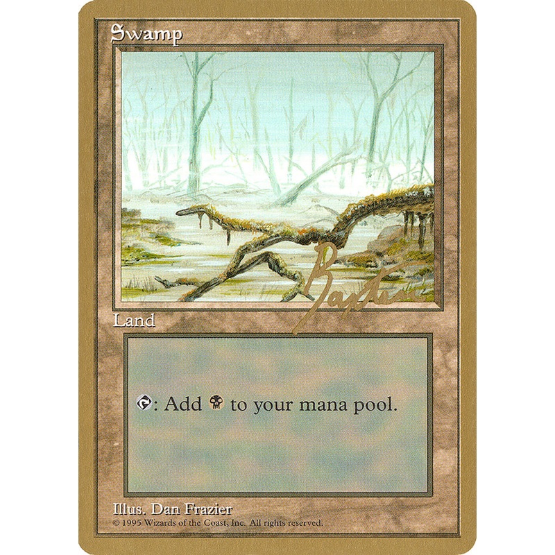 Swamp (gb372) (George Baxter) [Pro Tour Collector Set]