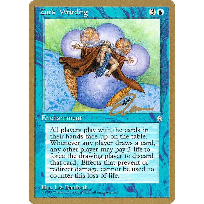 Zur's Weirding (Eric Tam) [Pro Tour Collector Set]