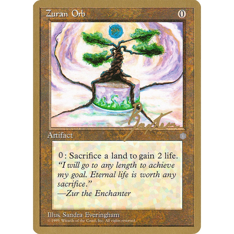 Zuran Orb (George Baxter) [Pro Tour Collector Set]
