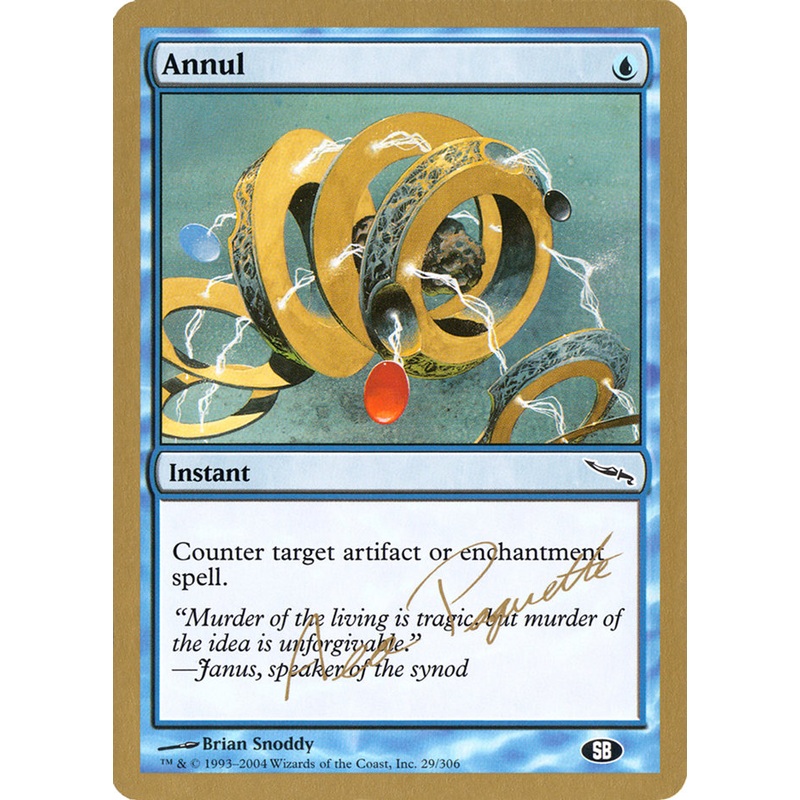 Annul (Aeo Paquette) (SB) [World Championship Decks 2004]