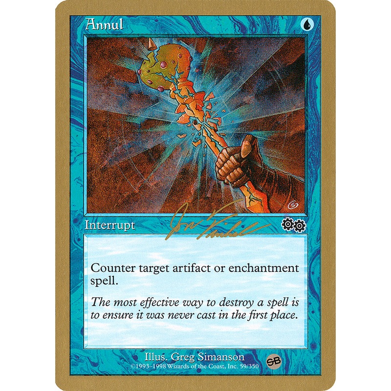 Annul (Jon Finkel) (SB) [World Championship Decks 2000]