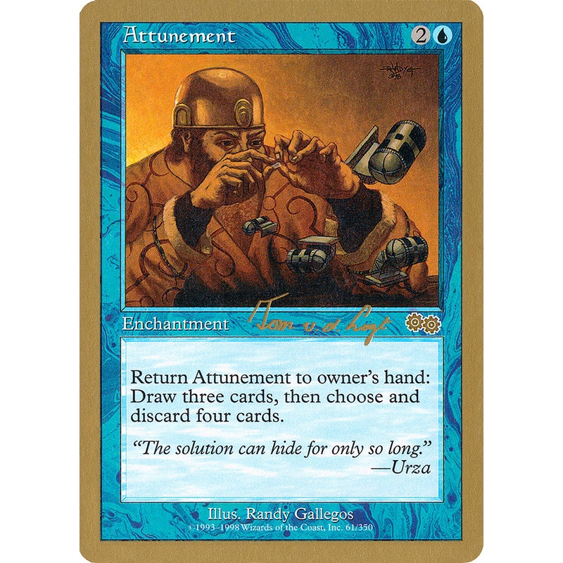 Attunement (Tom van de Logt) [World Championship Decks 2000]