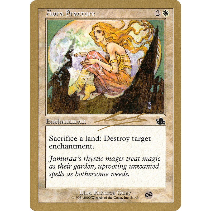Aura Fracture (Nicolas Labarre) (SB) [World Championship Decks 2000]