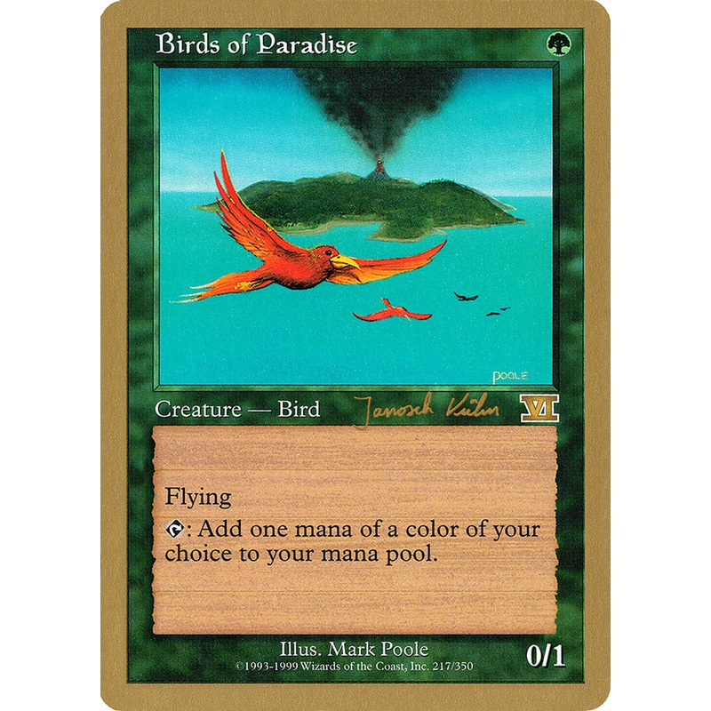 Birds of Paradise (Janosch Kuhn) [World Championship Decks 2000]