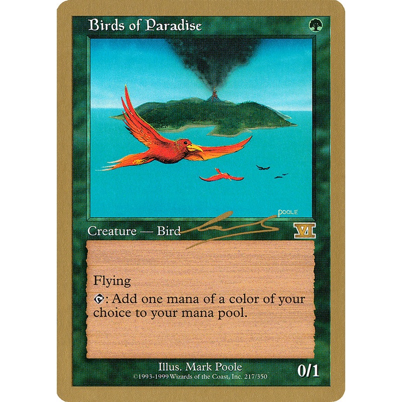 Birds of Paradise (Nicolas Labarre) [World Championship Decks 2000]
