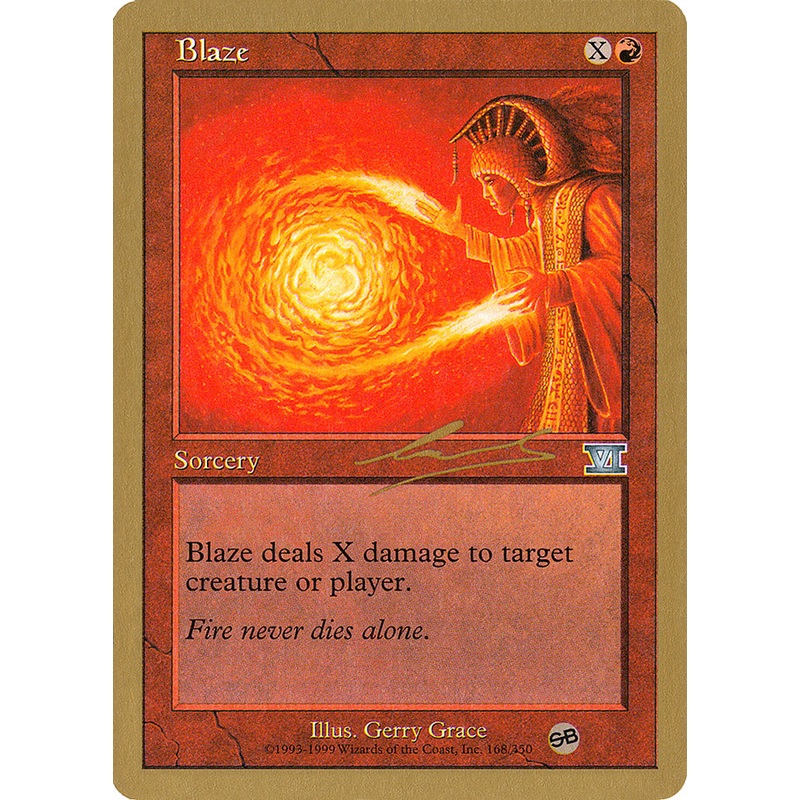 Blaze (Nicolas Labarre) [World Championship Decks 2000]