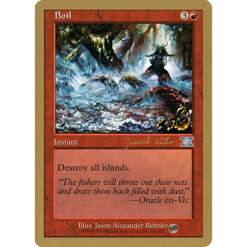 Boil (Janosch Kuhn) (SB) [World Championship Decks 2000]