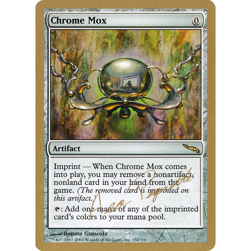 Chrome Mox (Aeo Paquette) [World Championship Decks 2004]