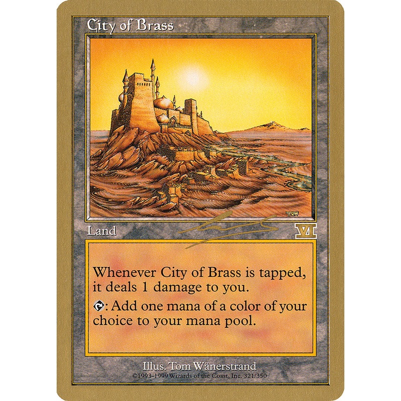 City of Brass (Nicolas Labarre) [World Championship Decks 2000]