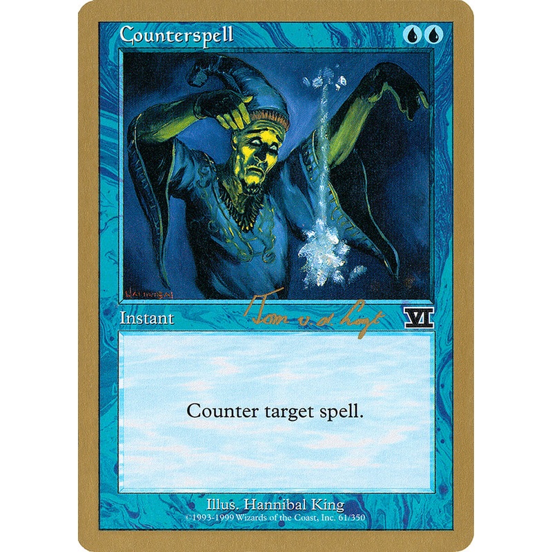Counterspell (Tom van de Logt) [World Championship Decks 2000]