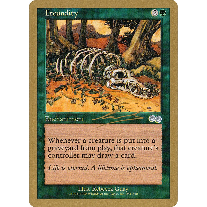 Fecundity (Nicolas Labarre) [World Championship Decks 2000]