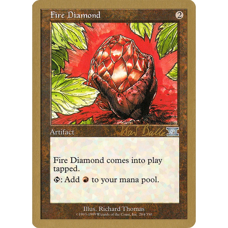 Fire Diamond (Kai Budde) [World Championship Decks 1999]