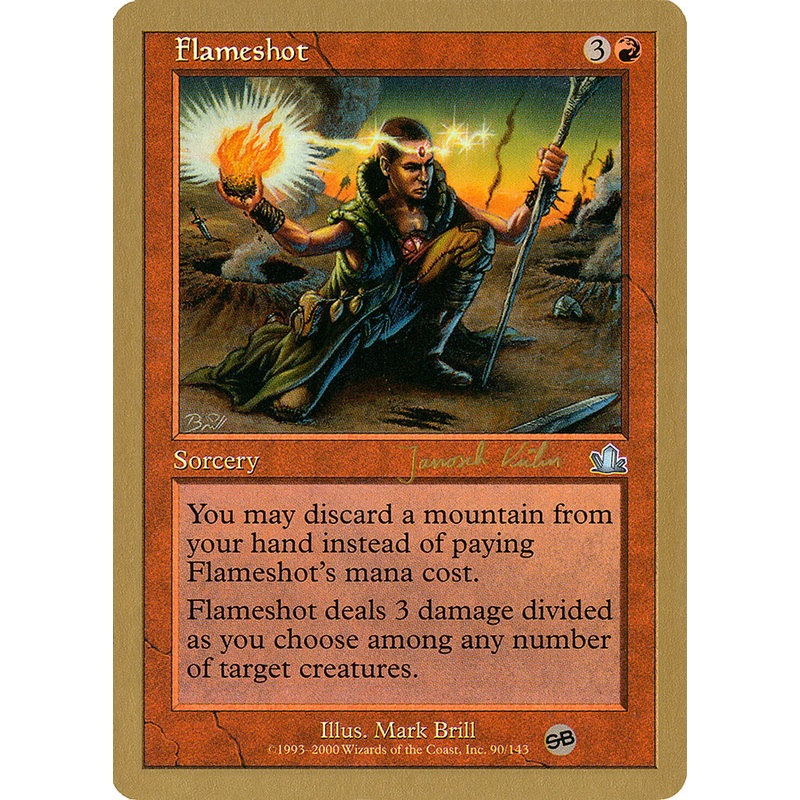 Flameshot (Janosch Kuhn) (SB) [World Championship Decks 2000]